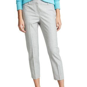 Theory Treeca grey flannel size 8 NWT